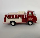 Vintage Tonka Fire Truck 6” Pressed Steel 55250 Red White