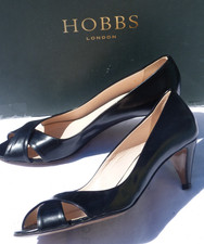 Hobbs London Women's Open toe Sandals/black/size UK3/36/mini heel
