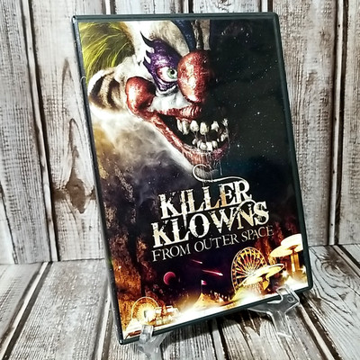 Killer Klowns from Outer Space (DVD, 1988) Sci-Fi Horror Rated PG-13 Ships Fast!