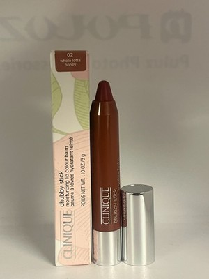 Clinique Chubby Stick Moisturizing 02 Whole Lotta Honey 0.1 oz BNIB