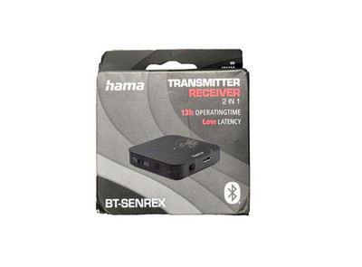 HAMA Audio Transmitter Receiver 2 IN 1 Low Latency BT-SENREX NEU OVP