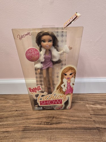 Bratz The Fashion Show Yasmin Doll High Fashion Style MGA 2007 NRFB NEW IN BOX