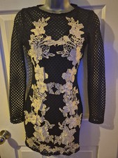 Immaculate Ladies Club L MESH look Layered Dress Size Xs Size 6