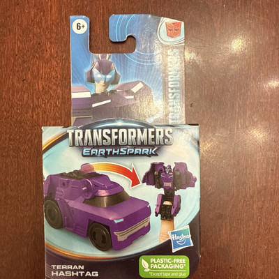 Transformers EarthSpark -  Tacticon Terran Hashtag Action Figure - NEW In Box
