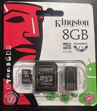 Kingston Micro SD Reader 8 GB Micro SD HC Micro SD Adapter