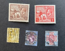 Victoria - Edward VII and George V Stamps - GB and Cape of Good Hope
