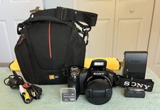 Sony Cyber-shot DSC-HX1 9.1MP 20X Optical Zoom Digital Camera - Flip LCD -Mint -