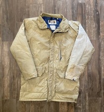 70s Vintage The North Face Brown Label Down Parka Jacket USA Made Men's XL