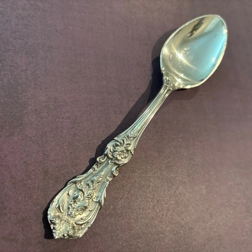 1 Reed & Barton, Francis 1, Sterling Teaspoon, Old mark, No Mono, 5 7/8