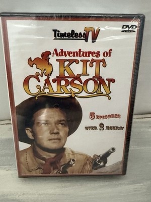 The Adventures of Kit Carson Timeless Tv Over 2 DVD's New Sealed
