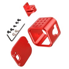 Red Aluminium Alloy Protective Housing Case Frame for GoPro Hero 4/5 Session A