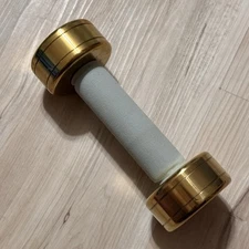 Blogilates Dumbbell Gold 5lb Weight Gold Hard to Find Rare