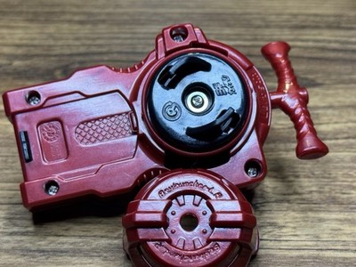 Mars Red Beylauncher LR Beyblade Metal Fight Reproduction Launcher