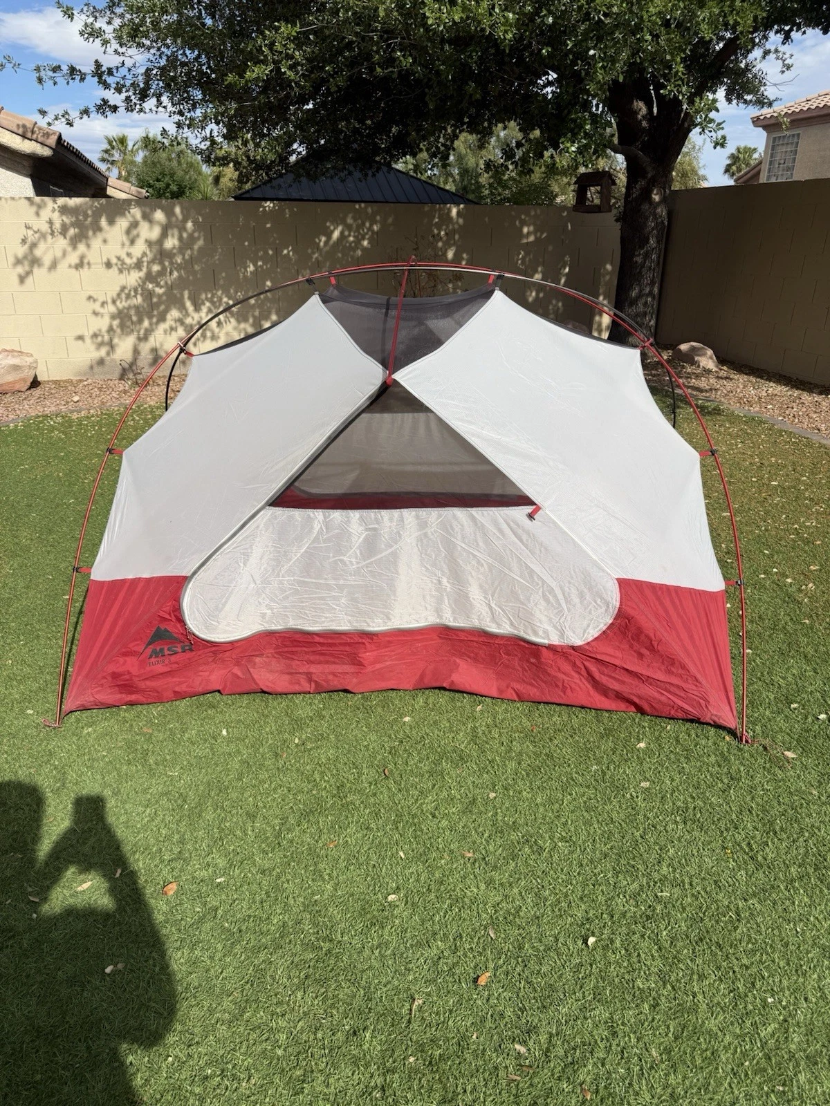 MSR ELIXIR 3 - 3 Person Lightweight Tent Complete W/Footprint