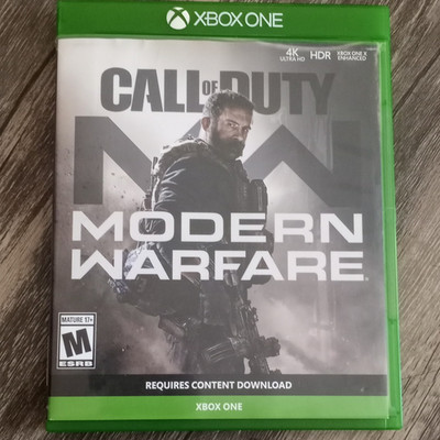 Activision Call of Duty: Modern Warfare Xbox One, 4K HDR, M, 2019