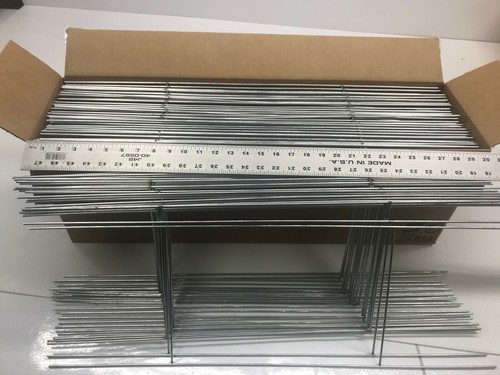 20 Pack Signs Stake Heavy Duty Wire 10 x 30 in. x 9 Ga. use with Corrugated Sign - Picture 11 of 12