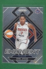2022 Panini Prizm WNBA Ariel Atkins Emergent Washington Mystics #5