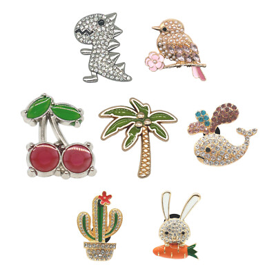 Schuh Charms Glitzer Strass Kristall Diamant funkelndes Metall für Crocs Clogs GB UK
