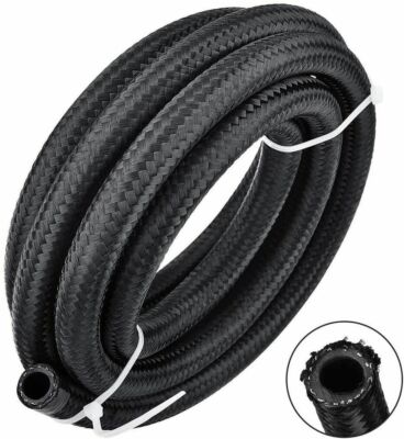 SVOPES 1/2-in ID X 10-ft Stainless Steel/Nylon Black Fuel Hose In The Tubing & Hoses Department At - Foto 6