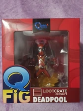 Deadpool Q Fig Qmx Marvel LootCrate Exclusive Same Day Priority Shipping