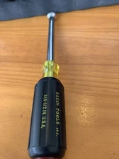 Klein Tools 646-1/2 1/2 in. Nut Driver w/6 in. Hollow Shaft- Cushion Grip Handle