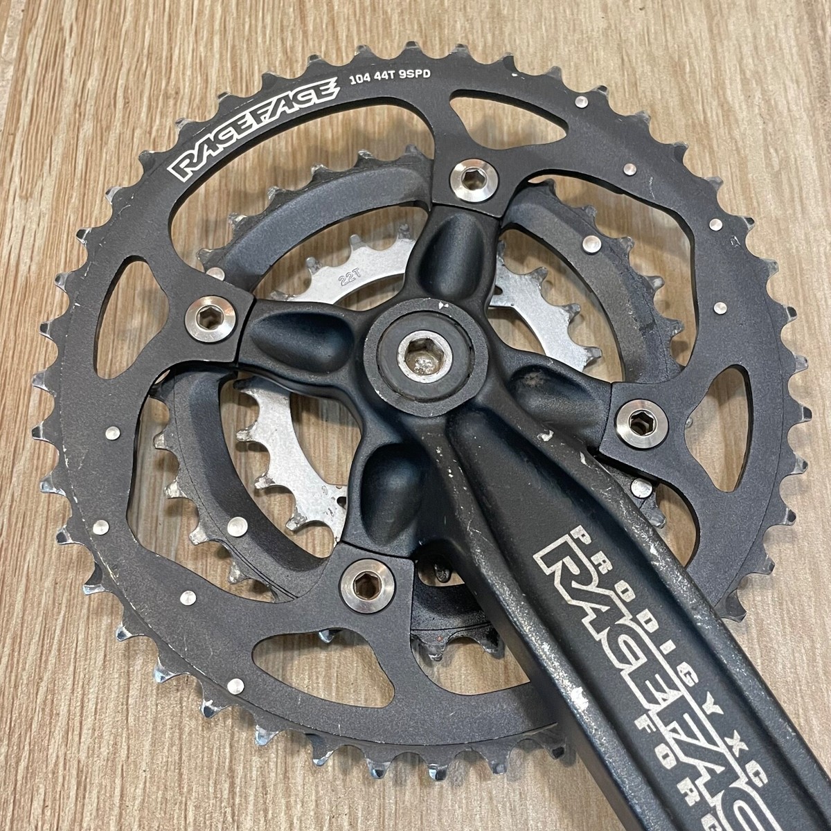 RaceFace Black 175 Prodigy Forged Crankset DH XC ISIS Race Face