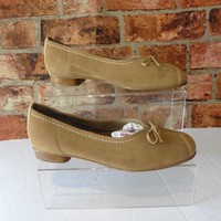 Hotter Chic Beige Suede Flat Shoes Size 5 Unboxed Ref-g Hotter Chic Beige Suede Flat Shoes Size 5 Unboxed Ref-g