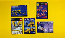 LEGO Vintage Classic Technic 8842 8838 8044 8210 8815 9390 Manuali Istruzioni