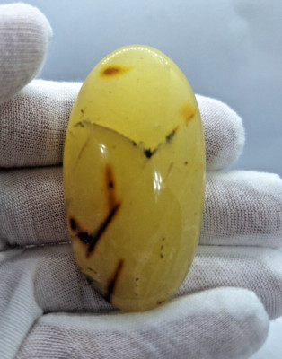 Genuine Amber Stone Rare Find Youthfulness Antique Unique Wealth Artifact