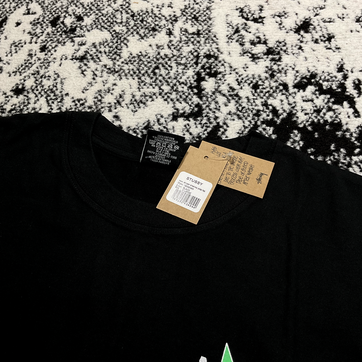 ★【Stussy】★Stussy Star Pigment Dyed T-Shirt★Black★ Stüssy Star Pigment Dyed T-shirt Black