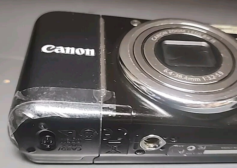 Canon PowerShot A2100 IS 12.1MP Digital Camera TESTED Black | eBay