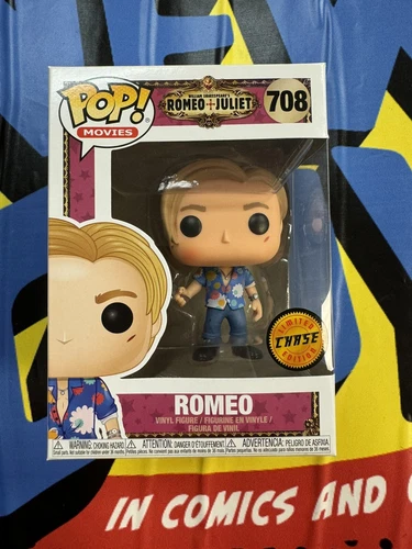 Funko Pop Romeo & Juliet- Romeo Chase #708 With Pop Protector