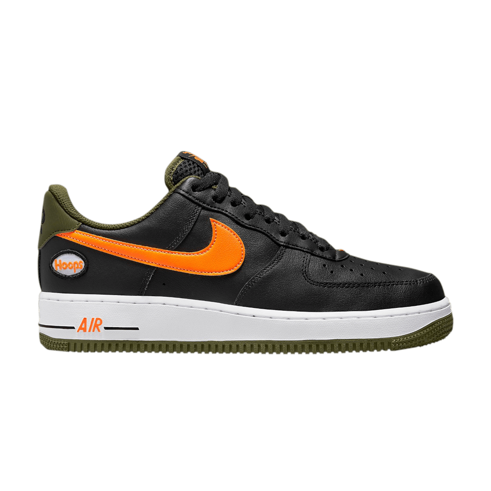 Nike Air Force 1 '07 LV8 'Hoops - Black Total Orange' DH7440-001