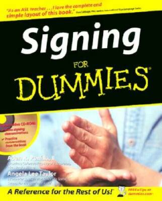 Signing For Dummies - Paperback By Penilla II, Adan R. - GOOD