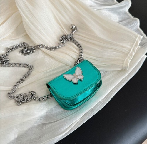 Mujeres Moda Imitación Cuero Mini Bolso Bandolera Cadena Monedero - Imagen 29 de 31