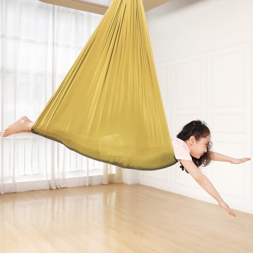 Columpio para niños hamaca interior yoga terapia niños autismo 280x150cm DE - Imagen 69 de 88