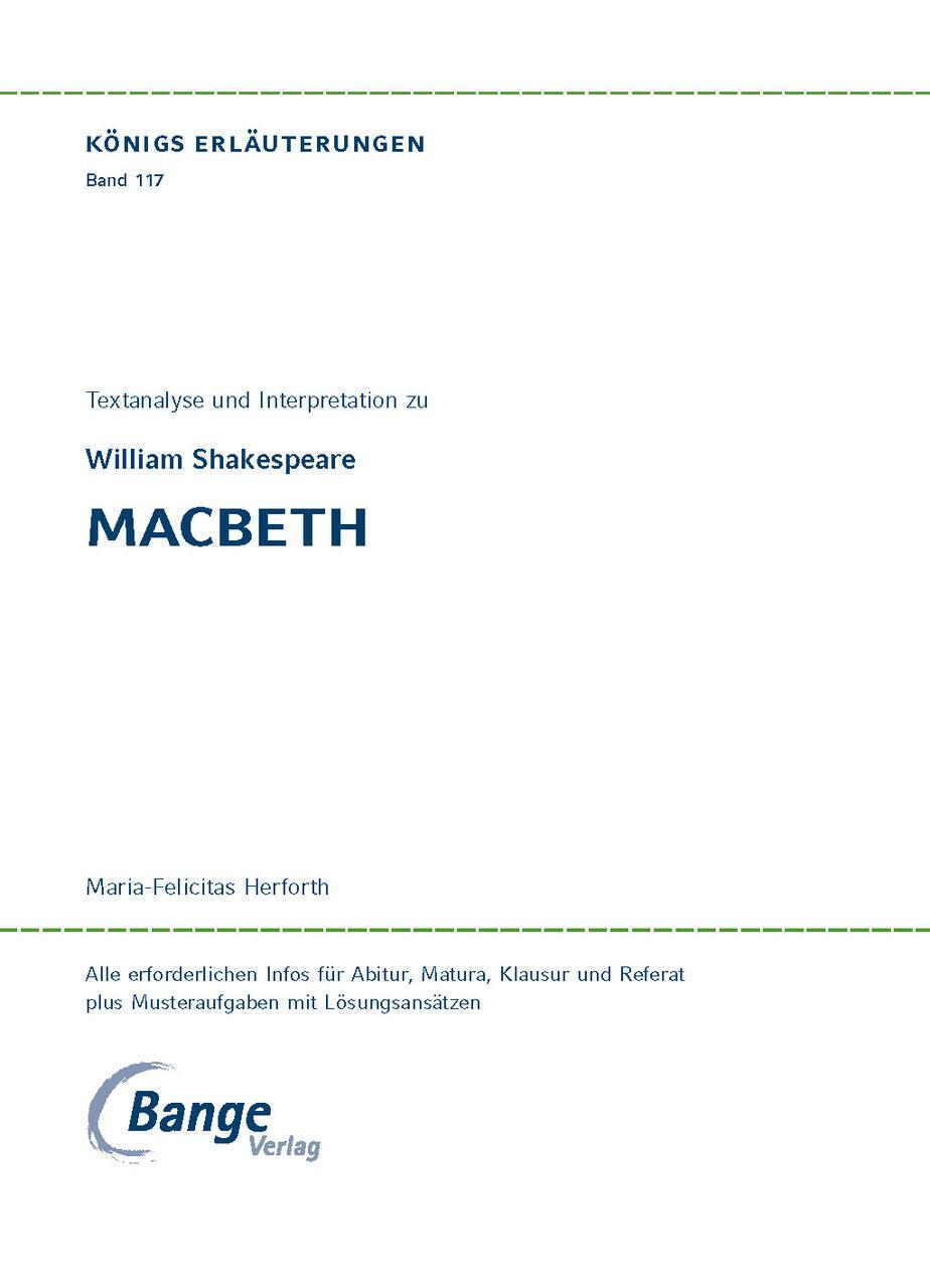 Thumbnail - William Shakespeare / Macbeth / 9783804419735