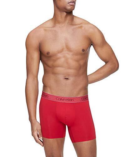 Calvin Klein Men's Boxer Brief, Red Gala, S - Picture 1 of 1