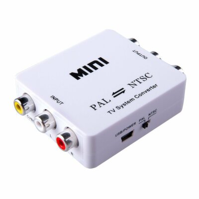 PAL NTSC Bi-direction TV System Switcher video Converter for DVD TV Box to HDTV