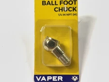 Vaper 19321 Ball Foot Air Chuck - 1/4" NPT Male