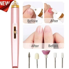 Electric Nail Polishing Machine Rechargeable Portable Nail Grinder Low Noise