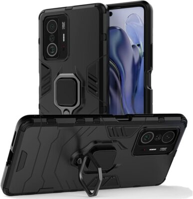 Coque Silicone + Verre Trempé Pour Xiaomi Mi 11 Lite / 11i / 11T Pro - Transparent Neuf