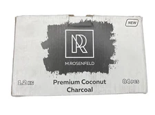 Premium Coconut Hookah Charcoals, by M. Rosenfeld 1.2 kg (84 pcs.)