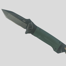 Spring Assisted Heavy Duty Pocket Knife for Men with G10 Handle Pocket Clip -