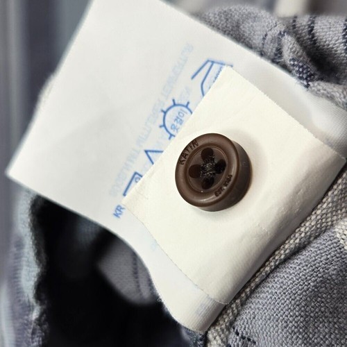 Katin Striped Button Up Shirt Men's Preppy Surfer Summer Patch Pocket Sporty M - Picture 6 of 7