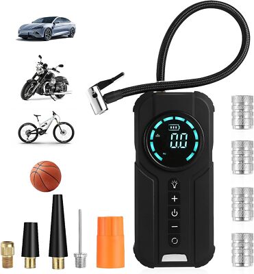 Kabelloser Reifenfüller Luftkompressor Auto Reifenpumpe Notfall USB Ladefunktion