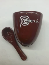 Coffee Dripper BROWN MUPECO Pour Over Artisan Peruvian  Organic Clay Pottery