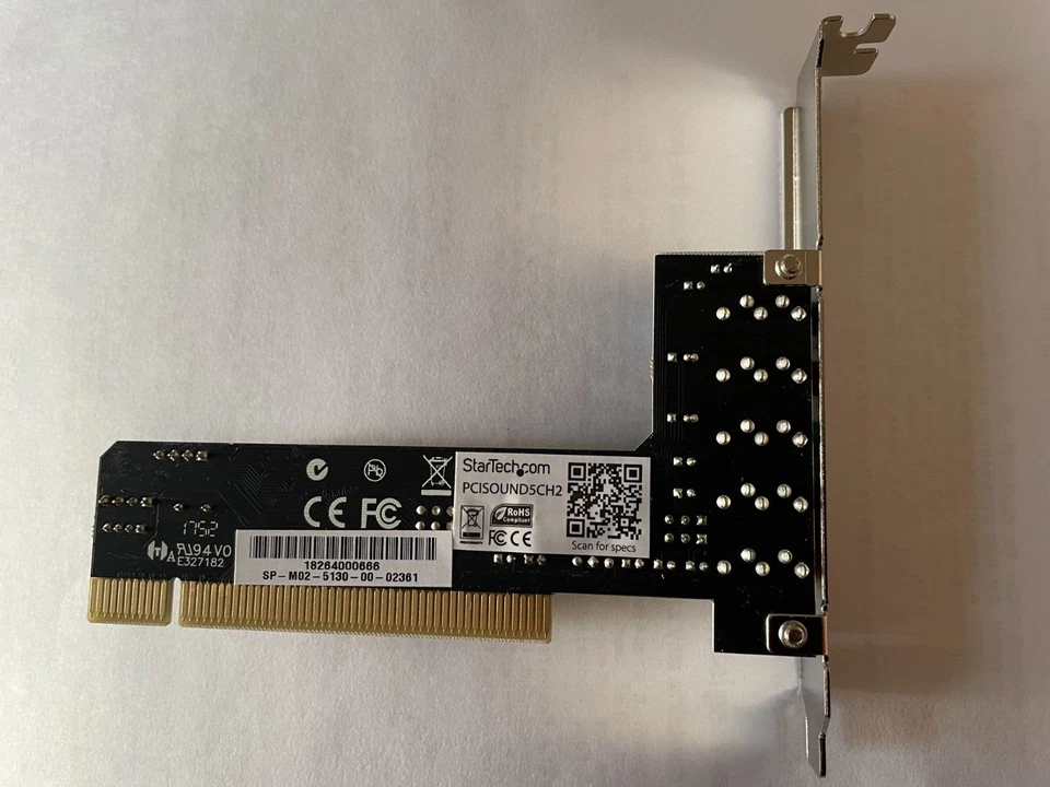 5.1  Channel PCI Surround Sound Card 16 bit - Image 3 of 4