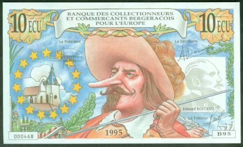 Billets euro de France de Europe