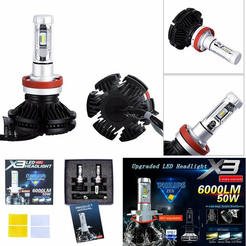 Alla LED Color Changeable 9005 Daytime Running Light Bulb|Headlight Bulb W Y B - Picture 5 of 11